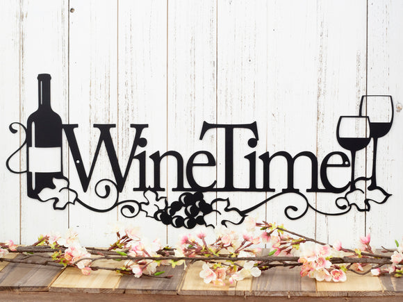 Wine Time Plaque