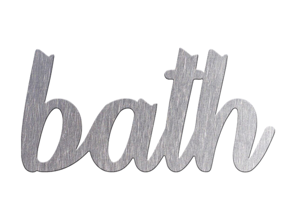 Bath Plaque