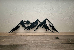 Mountain Moon Cut Out
