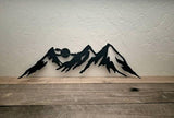 Mountain Moon Cut Out