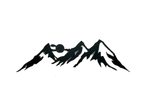 Mountain Moon Cut Out