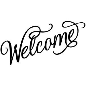 Fancy Welcome Script