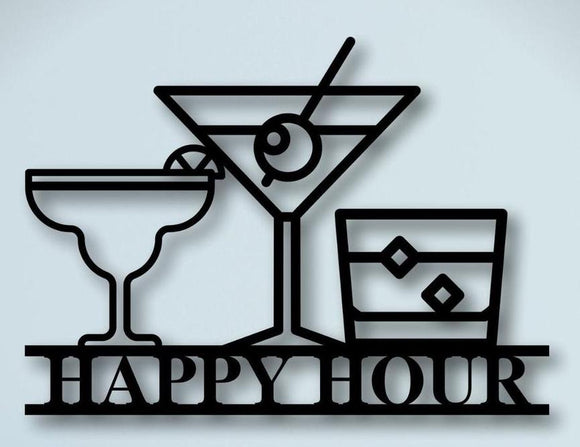 Happy Hour Plaque